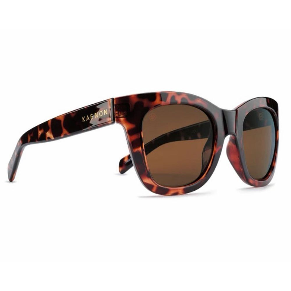 Kaenon Lido Polarized Women’s Sunglasses Tortoise Brown